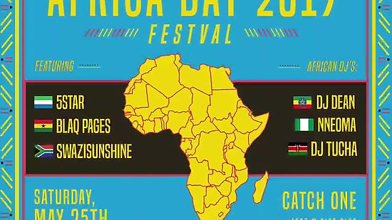 Africa Day 2019 Festival Animation